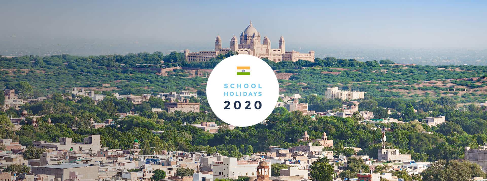 School Holidays in India in 2020
