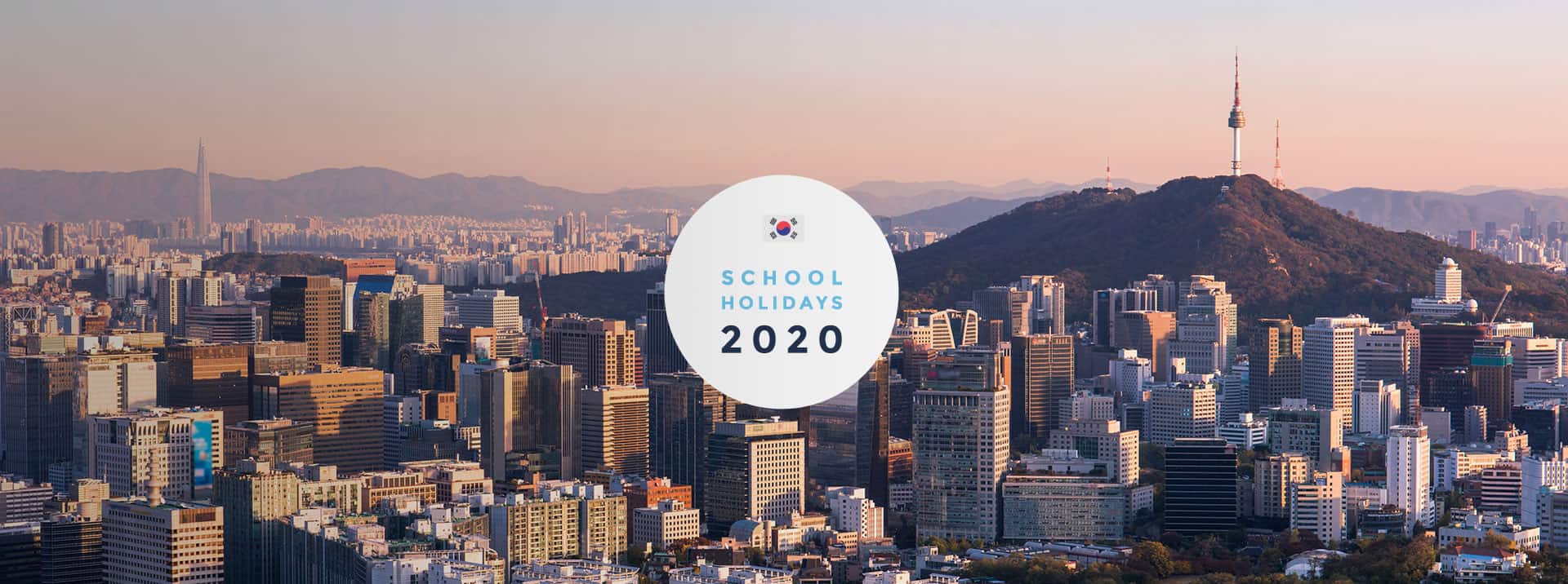 School Holidays in South Korea in 2020
